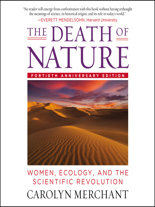 Title details for The Death of Nature by Carolyn Merchant - Wait list